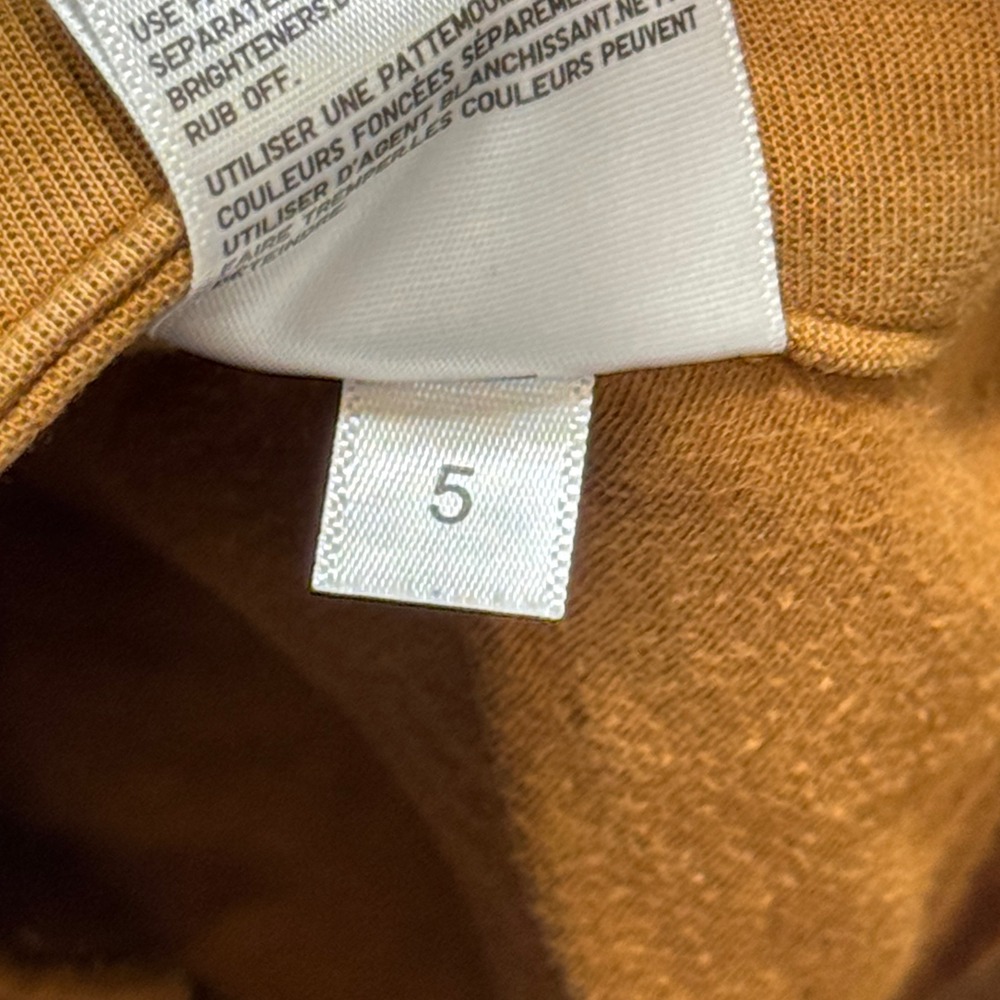 Uniqlo Wide Leg Pants Women's XL Brown Relaxed Fit High Rise Cropped Trousers - Picture 8 of 8